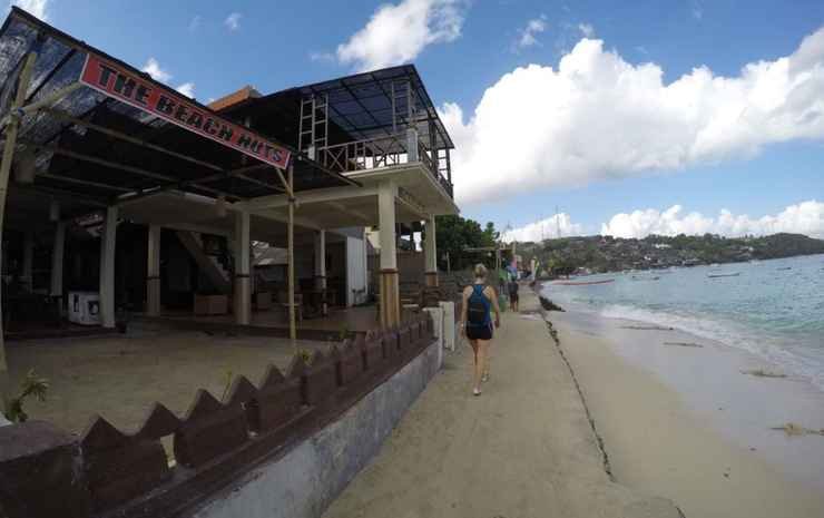 the beach huts lembongan