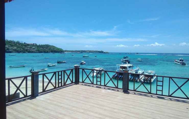 the beach huts lembongan