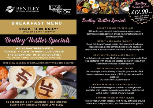 bentley holiday apartments west one