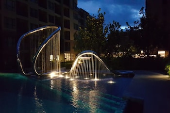 rain by lazy sea beach house