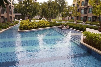 rain by lazy sea beach house