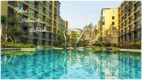 rain by lazy sea beach house