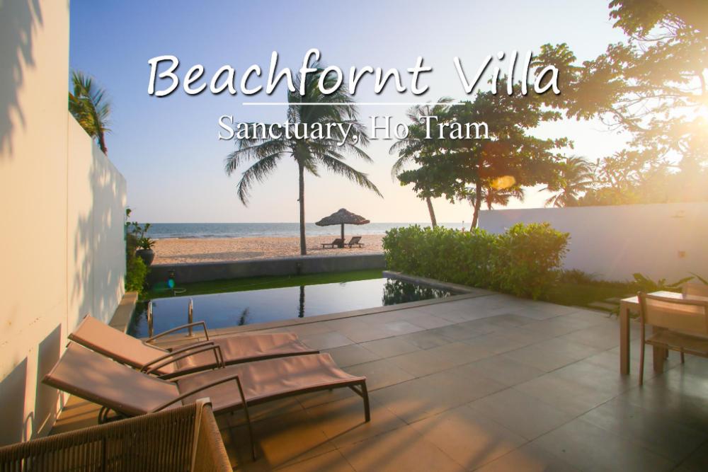 beachfront 4 bedrooms villa sanctuary ho tram