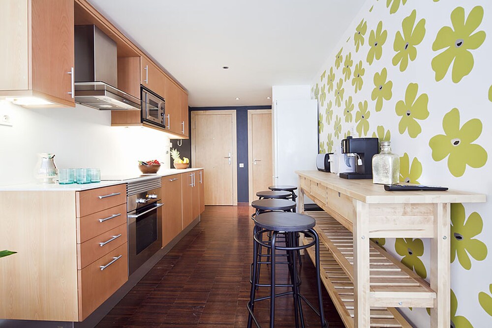 my space barcelona private pool garden