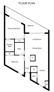recently renovated 2 bedroom short walk to the beach condo