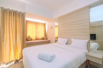 homey and warm studio apartment oasis cikarang