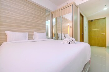 homey and warm studio apartment oasis cikarang