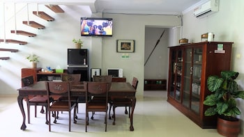 villa prambanan jogja with private swimming pool by simply homy