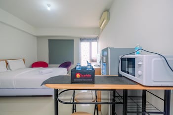 chic and cozy studio park view condominium apartment