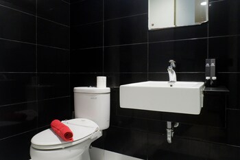 classic modern studio room apartment at the square surabaya