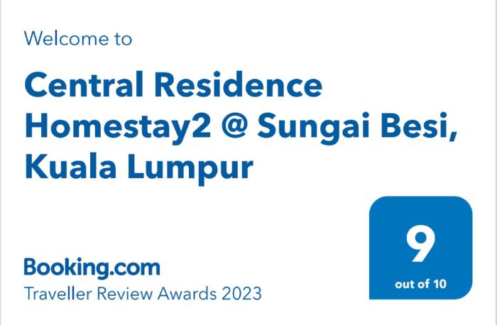 central residence homestay2 sungai besi kuala lumpur