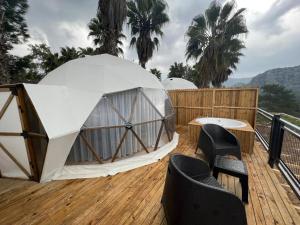the hill glamping