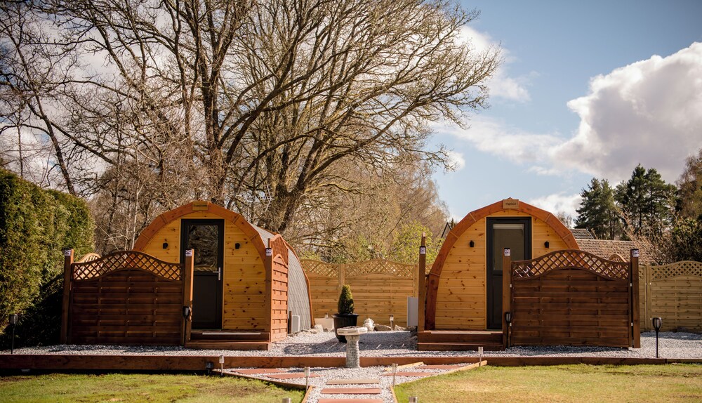 highland and transylvania glamping pods