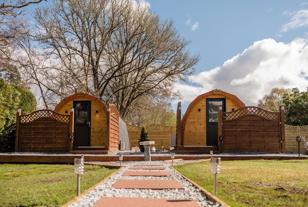 highland and transylvania glamping pods