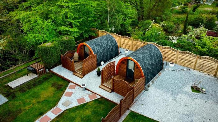 highland and transylvania glamping pods