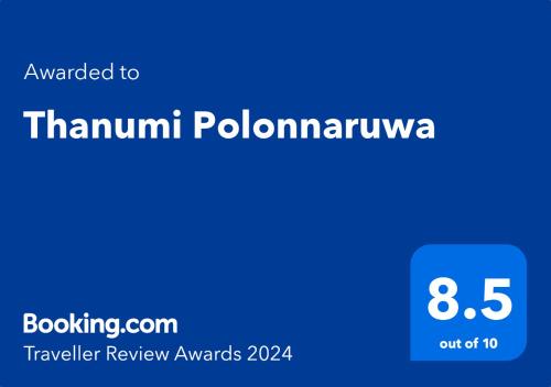 thanumi polonnaruwa