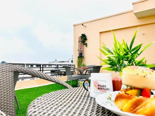 bluo 2br jaipur lift balcony parking terrace