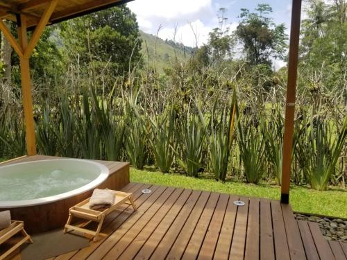 exclusivo cocora con jacuzzi salento quindio