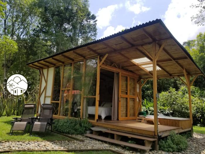 exclusivo cocora con jacuzzi salento quindio