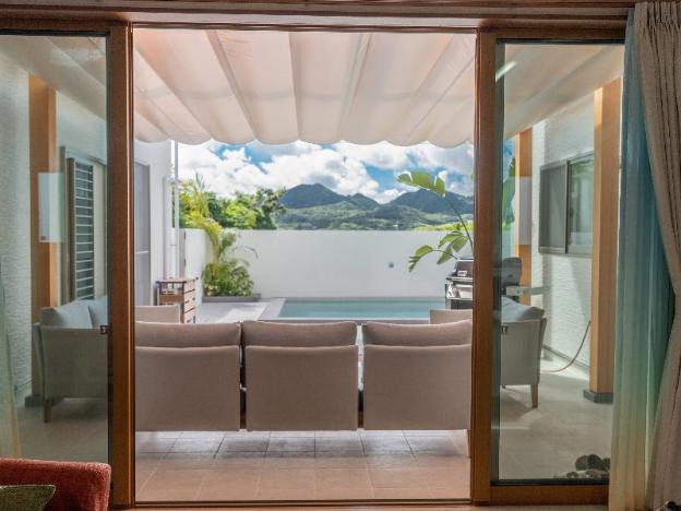 churaumi village pool and terrace