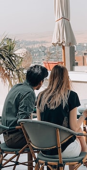 khan duidar inn pyramids view rooftop