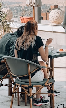 khan duidar inn pyramids view rooftop