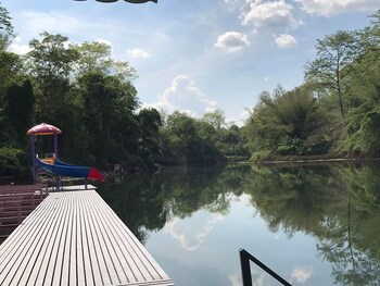 the raft land