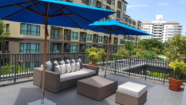 rain cha am pool view by obbset