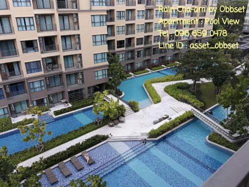 rain cha am pool view by obbset