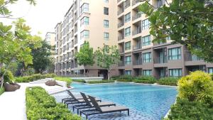 rain cha am pool view by obbset