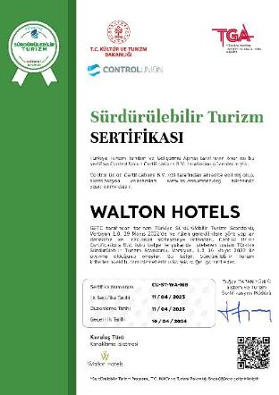 walton hotels and spa nisantasi