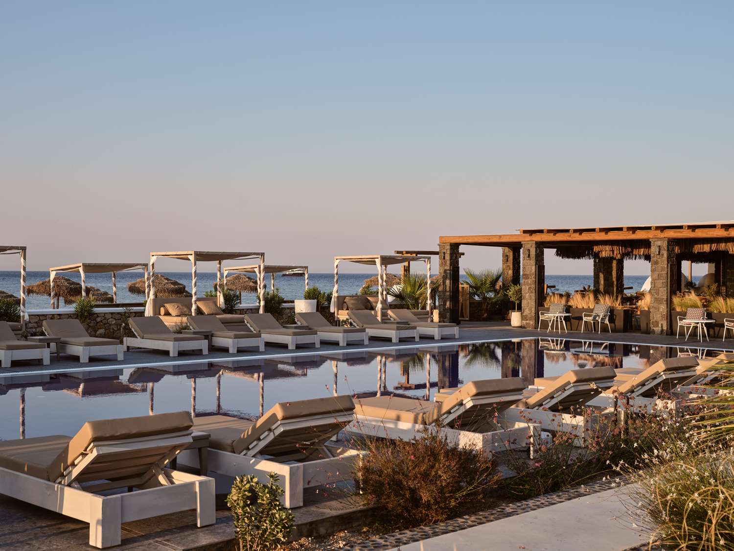 sea breeze santorini beach resort curio collection hilton