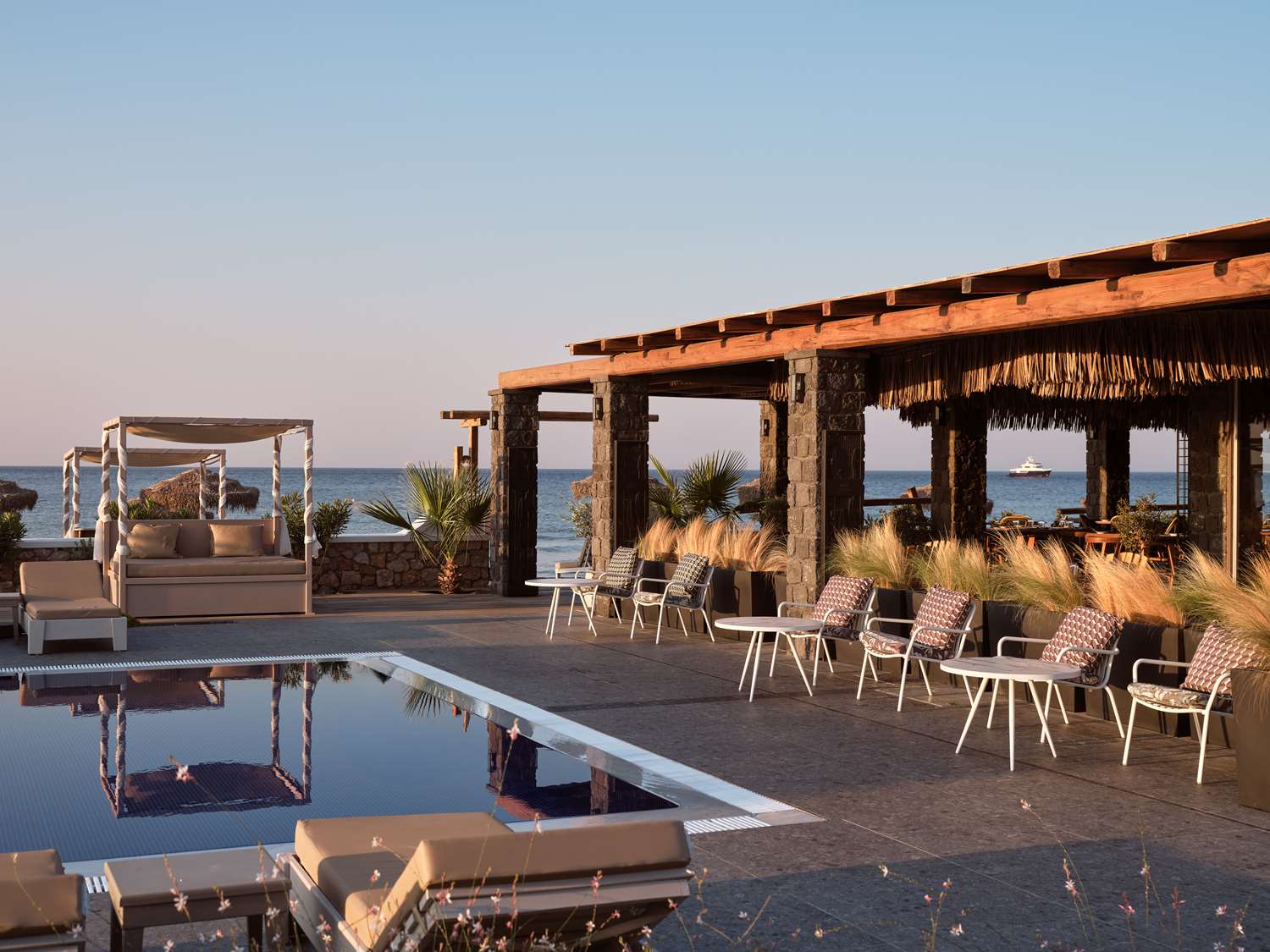 sea breeze santorini beach resort curio collection hilton