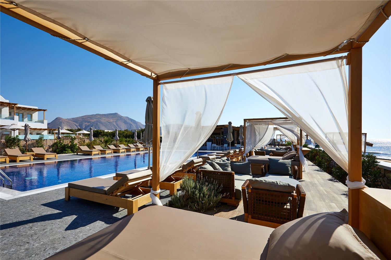 sea breeze santorini beach resort curio collection hilton