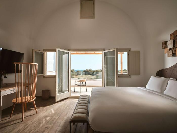 sea breeze santorini beach resort curio collection hilton