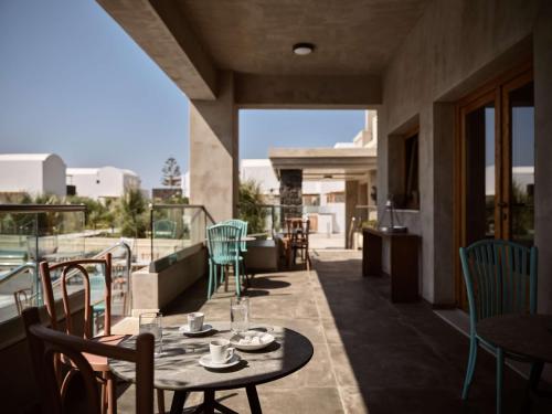 sea breeze santorini beach resort curio collection hilton