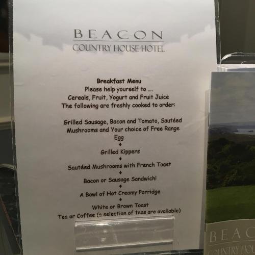 beacon country house hotel
