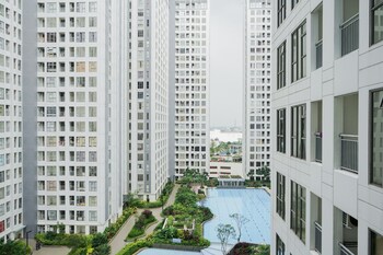 comfort with garden view studio apartment m town residence