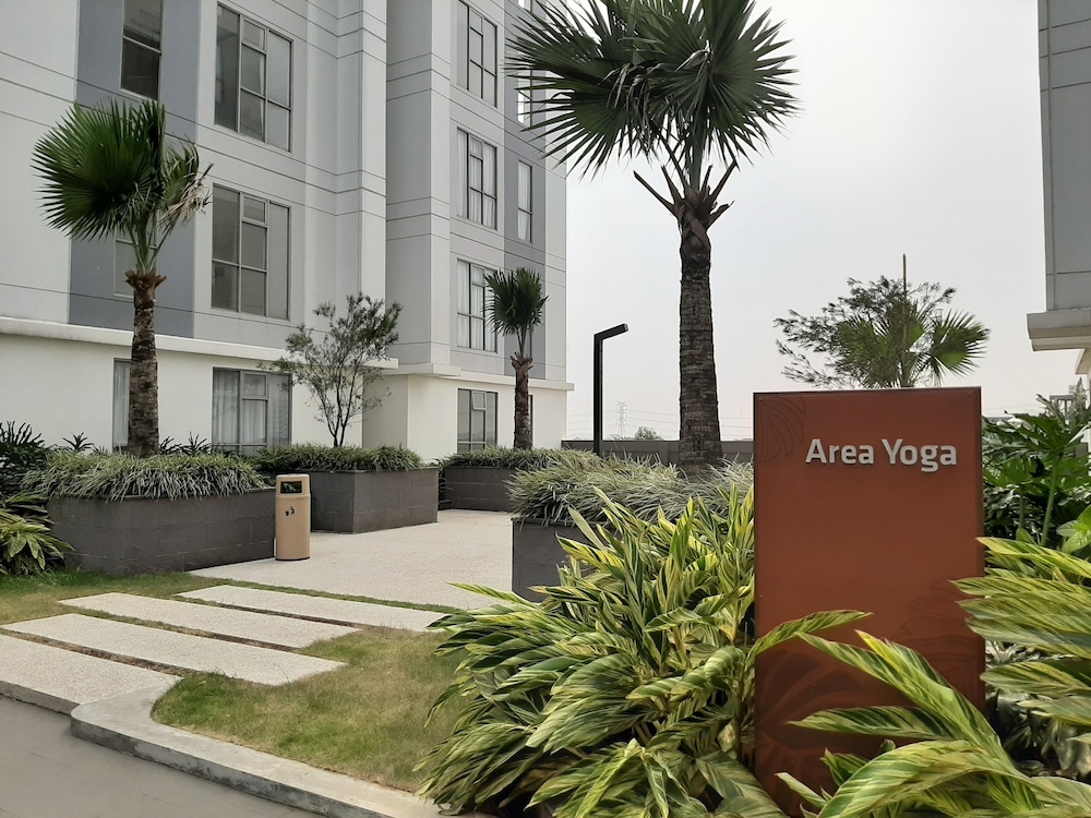 homey studio apartment at m town residence near summarecon mall serpong