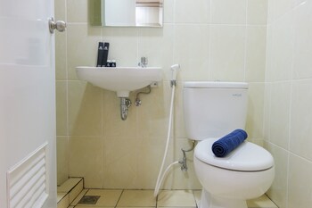 homey studio apartment at m town residence near summarecon mall serpong