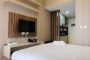 homey studio apartment at m town residence near summarecon mall serpong