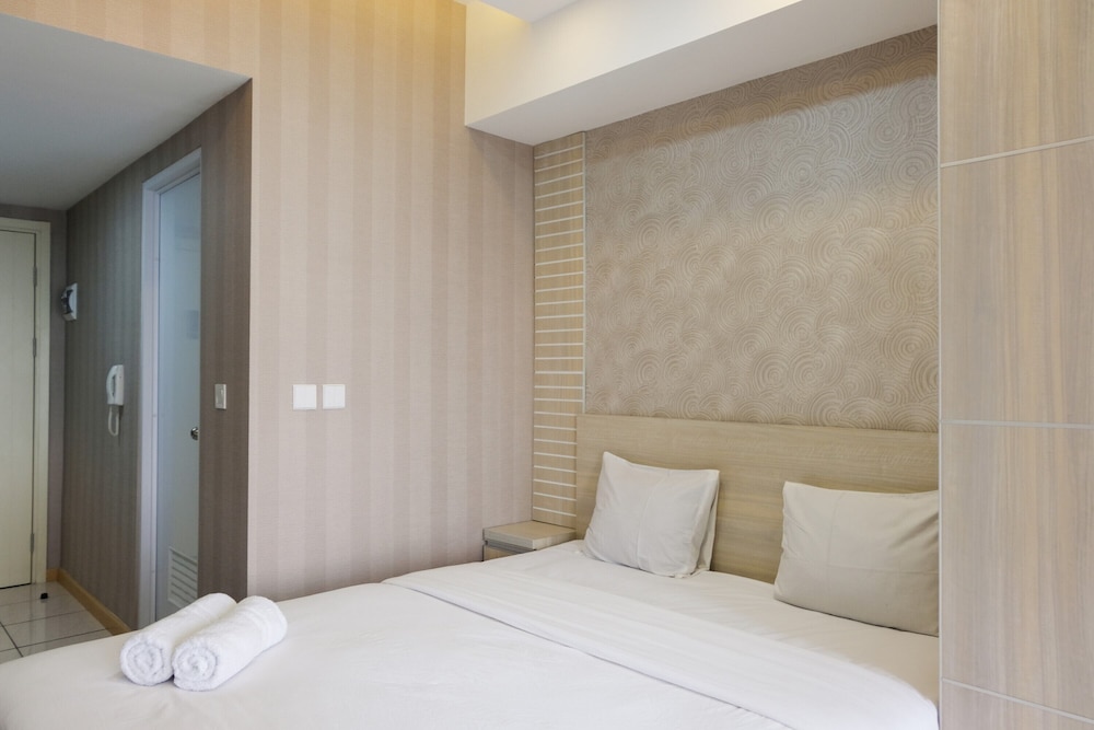 homey studio apartment at m town residence near summarecon mall serpong