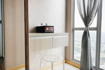 homey studio apartment at m town residence near summarecon mall serpong