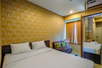 comfy and simply studio room at grand kamala lagoon apartment