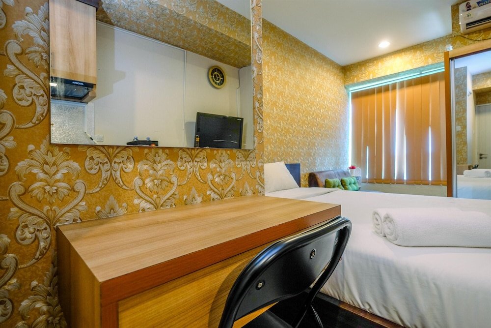 comfy and simply studio room at grand kamala lagoon apartment