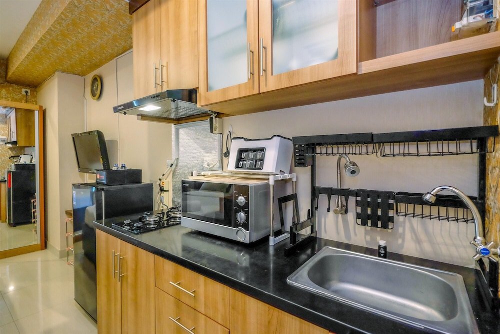 comfy and simply studio room at grand kamala lagoon apartment