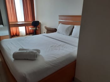 comfy and homey studio room at grand kamala lagoon apartment
