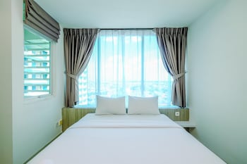 fully furnished with comfy design studio grand kamala lagoon apartment