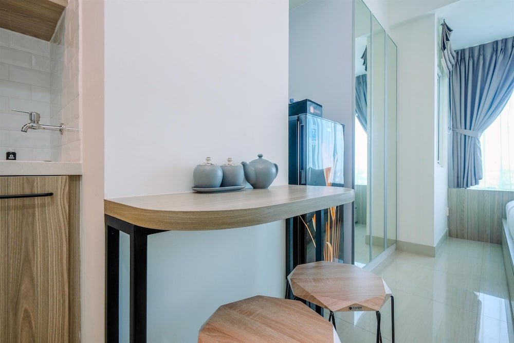 fully furnished with comfy design studio grand kamala lagoon apartment