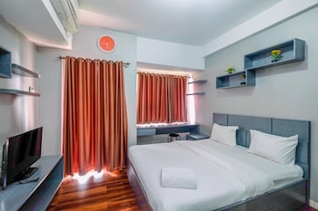 comfortable and simply studio room at margonda residence 5 apartment